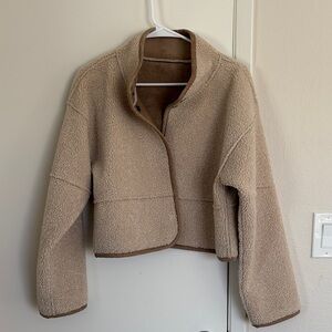 Kelly Luxe Sherpa Reversible Jacket